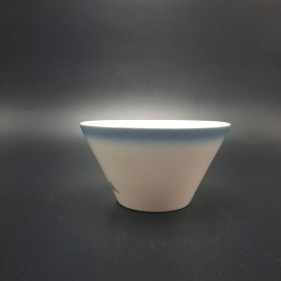 Syracuse China Pudding Cup Airbrushed Goose Design Ceramic - Picture 6 of 11